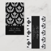 PixDezines firenze damast/diy achtergrond kleur Visitekaartje (Voorkant / Achterkant)