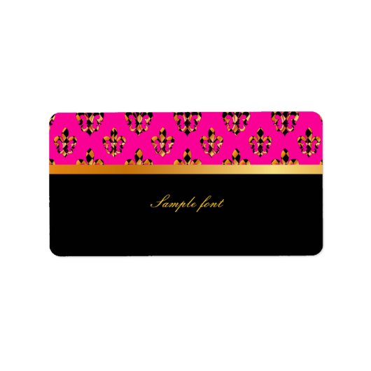 PixDezines Fleur de lis /DIY kleuren! Etiket (Voorkant)