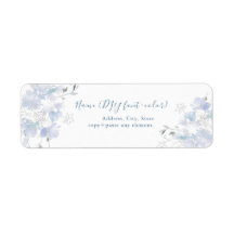 PixDezines Floral Waterverf, Dusty Blue Sweetpea