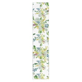 PixDezines floral/waterverf/ranunculus Korte Tafelloper