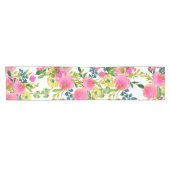 PixDezines floral/waterverf/ranunculus Korte Tafelloper (Horizontaal)