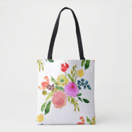 PixDezines Floral/Waterverf/Ranunculus Tote Bag