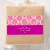 PixDezines Florentius Damask/DIY kleuren Etiket (Insitu)