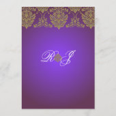 PixDezines florentius damask menu/faux gold Menu (Achterkant)