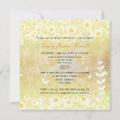 PixDezines Flower Power Afstuderen, Mod Daisies Kaart (Achterkant)