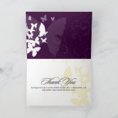 PixDezines Fluttering Door Dankjewel kaarten/DIY k Bedankkaart (Binnen)