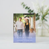 PixDezines foto/bewaar de datum Aankondigingskaart (Staand voorkant)