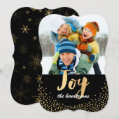 PixDezines fotokerstkaarten Feestdagenkaart (Voorkant / Achterkant)