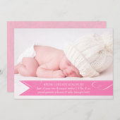 PixDezines foto's geboorte aankondiging (Voorkant / Achterkant)