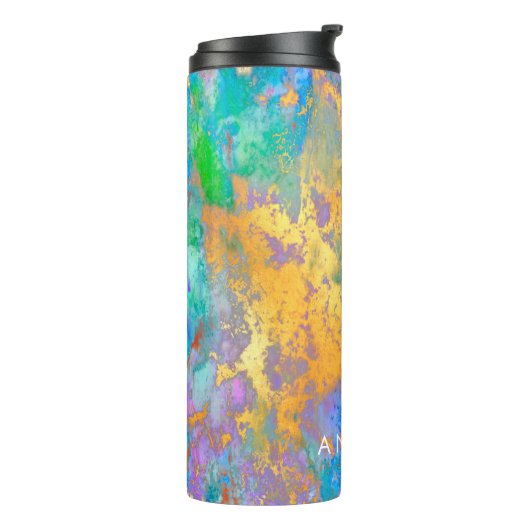 PIXDEZINES GALAXY ABSTRACT THERMOSBEKER (Gedraaid links)