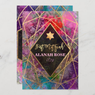 PixDezines Galaxy Abstracte geometrische biet Mitz Kaart