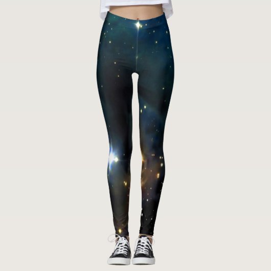 PixDezines Galaxy / Kosmisch/NASA Leggings (Voorkant)