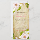 PixDezines gardenia+swirls/dij achtergrond Kaart (Achterkant)