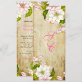 PixDezines gardenia+swirls/dij achtergrond Kaart (Voorkant / Achterkant)