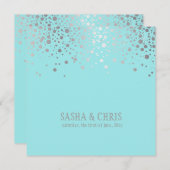 PixDezines-gebeurtenis: duizelig/zilver/wintersoir Kaart (Voorkant / Achterkant)