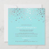 PixDezines-gebeurtenis: duizelig/zilver/wintersoir Kaart (Achterkant)