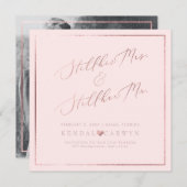 PixDezines Gelofte Vernieuwing/Faux Roos Gouden Ka Kaart (Voorkant / Achterkant)