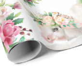 PixDezines Geloven in Eenhoorns | DIY-achtergrond Cadeaupapier (Rol Hoek)