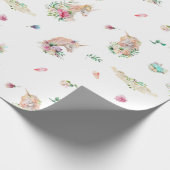 PixDezines Geloven in Eenhoorns | DIY-achtergrond Cadeaupapier (Hoek)