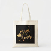 PixDezines gemaakt van../Faux Gold Script Tote Bag (Voorkant)