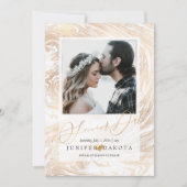 PixDezines gemarmerd faux goud Kaart (Voorkant)