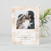 PixDezines gemarmerd faux goud Kaart (Staand voorkant)