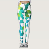 PixDezines Geometrisch/Driehoeken Leggings (Voorkant)