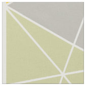 PixDezines geometrisch/geel/grijs Stof (Close Up)