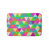 PixDezines geometrisch/neon/magenta Badmat (Voorkant)