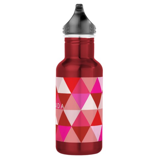 PixDezines geometrisch patroon Waterfles (Rechts)