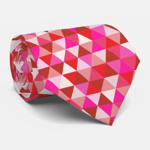 PixDezines geometrische/aanpasbare driehoeken Stropdas