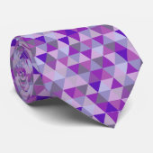 PixDezines geometrische/verstelbare driehoeken Stropdas (Opgerold)