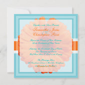 PixDezines Gerbera, oranje/diy achtergrondkleuren Kaart (Achterkant)