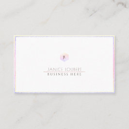 PixDezines Glam Pink | Blush+Honingraat Visitekaartje