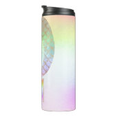 PixDezines Glitter Zeemeermin Staart, Katoen Snoep Thermosbeker (Geroteerd rechts)