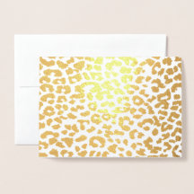 PixDezines Gold Leopard Spots Bedankt