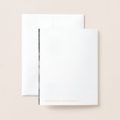 PixDezines Gouden Bar Mitzvah + Modern lettertype Folie Kaarten (Met envelop)