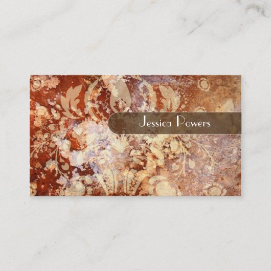 PixDezines Granite Counter Top Visitekaartje (Voorkant)