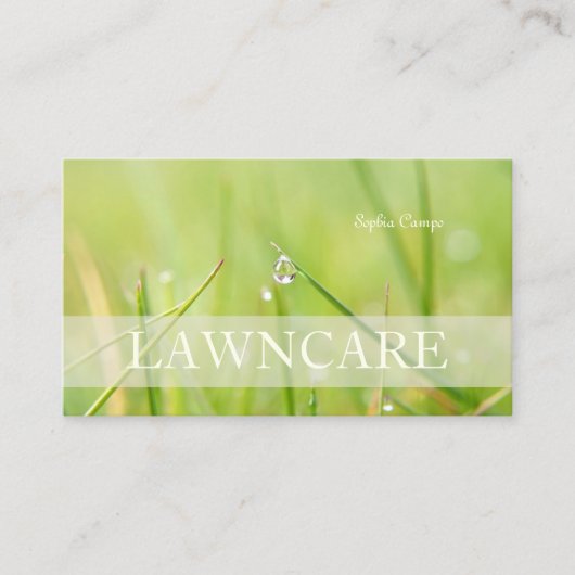 PixDezines grawn care/gardener/DIY fonts Visitekaartje (Voorkant)