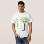 PixDezines Green man T-shirt (Voorkant volledig)