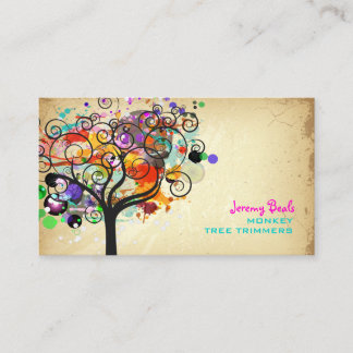 PixDezines  GRGE TREE TRIMMERS ♥ ♥ Visitekaartje