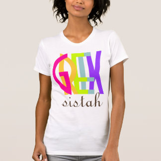 PixDezines Griekse sistah! T-shirt
