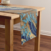 PixDezines  Grote Golven bij Kanagawa Korte Tafelloper (Voorbeeld)