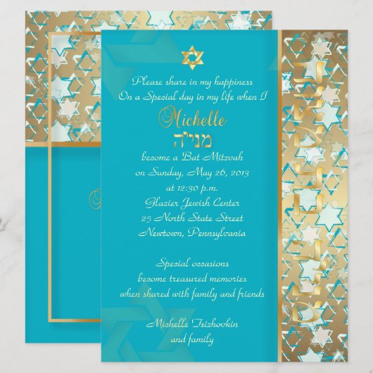 PixDezines grunge star of david/diy background Kaart (Voorkant / Achterkant)