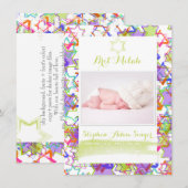 PixDezines grunge sterren/brit mila Kaart (Voorkant / Achterkant)