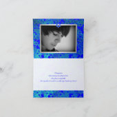 PixDezines grunge sterren mitzvah dank u/DIYcolor Bedankkaart (Binnen)