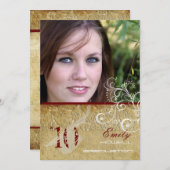 PixDezines /Grunge/Swirls/Damask Kaart (Voorkant / Achterkant)