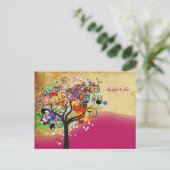 PixDezines grunge tree trimmers/marketing Briefkaart (Staand voorkant)