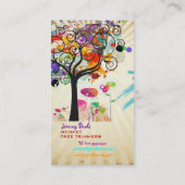 PixDezines  Grunge Tree Trimmers ♥♥♥♥ Visitekaartje (Achterkant)