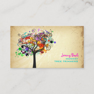 PixDezines Grunge Tree Trimmers ♥ ♥ Visitekaartje